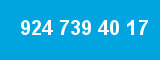 924 739 40 17